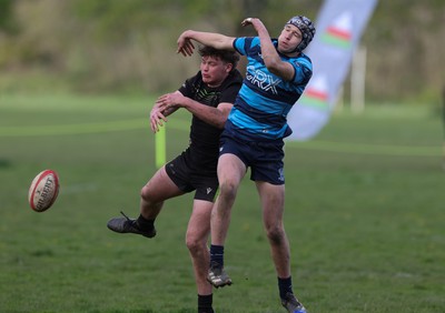 150424 - Urdd WRU Sevens, Cardiff - Action from the earlier matches on the first day of the URDD WRU 7s