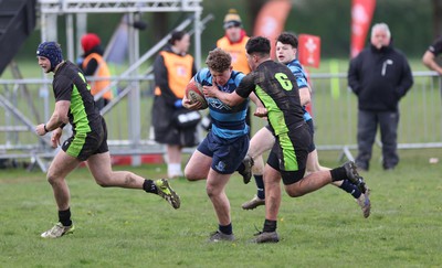 150424 - Urdd WRU Sevens, Cardiff - Action from the earlier matches on the first day of the URDD WRU 7s