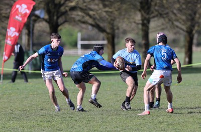 150424 - Urdd WRU Sevens, Cardiff - Action from the earlier matches on the first day of the URDD WRU 7s