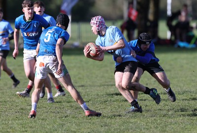 150424 - Urdd WRU Sevens, Cardiff - Action from the earlier matches on the first day of the URDD WRU 7s