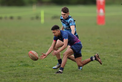 150424 - Urdd WRU Sevens, Cardiff - Action from the earlier matches on the first day of the URDD WRU 7s