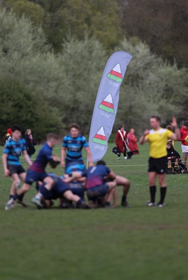 150424 - Urdd WRU Sevens, Cardiff - Action from the earlier matches on the first day of the URDD WRU 7s