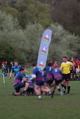 150424 - Urdd WRU Sevens, Cardiff - Action from the earlier matches on the first day of the URDD WRU 7s