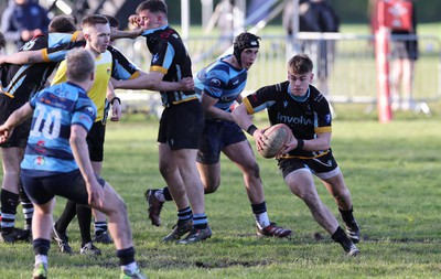 150424 - Urdd WRU Sevens, Cardiff - Action from the Boys Cup Final, Whitchurch v Glantaf