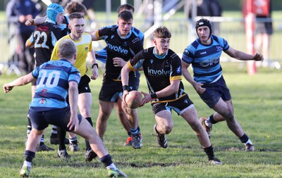 150424 - Urdd WRU Sevens, Cardiff - Action from the Boys Cup Final, Whitchurch v Glantaf