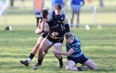 150424 - Urdd WRU Sevens, Cardiff - Action from the Boys Cup Final, Whitchurch v Glantaf