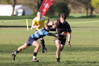 150424 - Urdd WRU Sevens, Cardiff - Action from the Boys Cup Final, Whitchurch v Glantaf