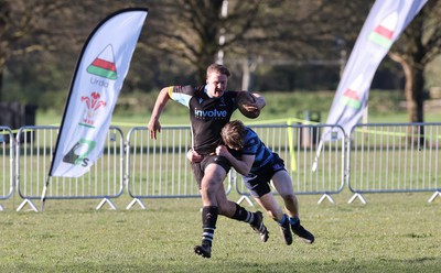 150424 - Urdd WRU Sevens, Cardiff - Action from the Boys Cup Final, Whitchurch v Glantaf