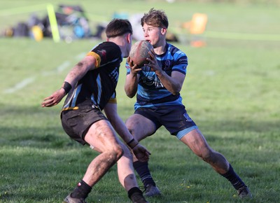 150424 - Urdd WRU Sevens, Cardiff - Action from the Boys Cup Final, Whitchurch v Glantaf