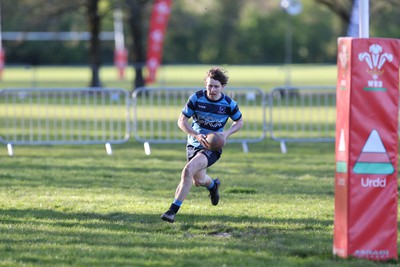 150424 - Urdd WRU Sevens, Cardiff - Action from the Boys Cup Final, Whitchurch v Glantaf