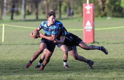 150424 - Urdd WRU Sevens, Cardiff - Action from the Boys Cup Final, Whitchurch v Glantaf