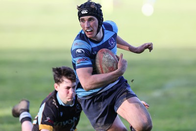 150424 - Urdd WRU Sevens, Cardiff - Action from the Boys Cup Final, Whitchurch v Glantaf