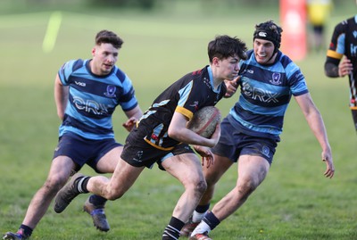 150424 - Urdd WRU Sevens, Cardiff - Action from the Boys Cup Final, Whitchurch v Glantaf