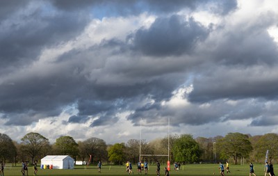 150424 - Urdd WRU Sevens, Cardiff - Action from the Boys Cup Final, Whitchurch v Glantaf