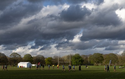 150424 - Urdd WRU Sevens, Cardiff - Action from the Boys Cup Final, Whitchurch v Glantaf