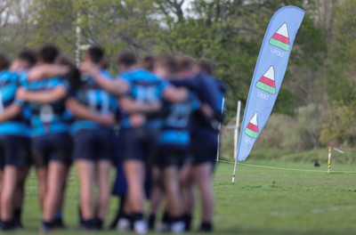 150424 - Urdd WRU Sevens, Cardiff - Action from the Boys Cup Final, Whitchurch v Glantaf