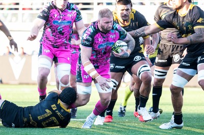 131225 - US Montauban v Ospreys - EPCR Challenge Cup - Ross Moriarty of Ospreys