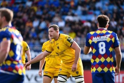 071225 - USA Perpignan v Dragons RFC - EPCR Challenge Cup - Rodrigo Martinez of Dragons RFC