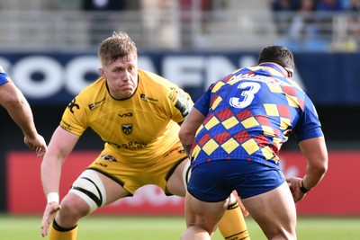 071225 - USA Perpignan v Dragons RFC - EPCR Challenge Cup - Ben Carter of Dragons RFC