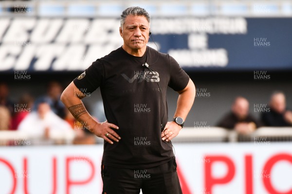 071225 - USA Perpignan v Dragons RFC - EPCR Challenge Cup - Dragons Head Coach Filo Tiatia