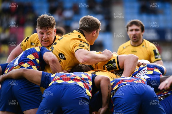 071225 - USA Perpignan v Dragons RFC - EPCR Challenge Cup - Matthew Screech of Dragons RFC