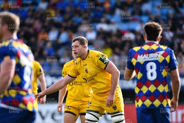 071225 - USA Perpignan v Dragons RFC - EPCR Challenge Cup - Rodrigo Martinez of Dragons RFC