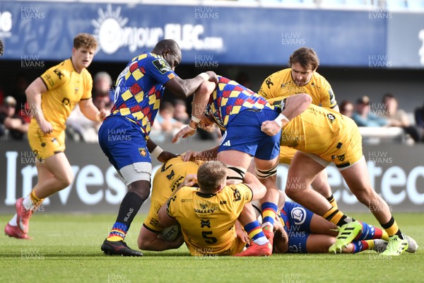 071225 - USA Perpignan v Dragons RFC - EPCR Challenge Cup - Thomas Young of Dragons RFC