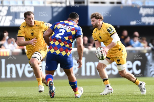 071225 - USA Perpignan v Dragons RFC - EPCR Challenge Cup - Thomas Young of Dragons RFC
