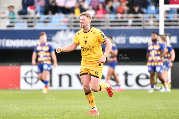 071225 - USA Perpignan v Dragons RFC - EPCR Challenge Cup - Angus O'Brien of Dragons RFC