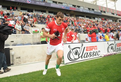 06.06.09 - USA Eagles v Wales - Wales' Tom James. 
