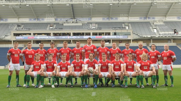06.06.09 - USA Eagles v Wales - Wales team. 