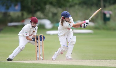 130714 - Usk Cricket Club v Newport Gwent Dragons, Charity T20 Cricket match, Usk - Junior match 