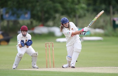 130714 - Usk Cricket Club v Newport Gwent Dragons, Charity T20 Cricket match, Usk - Junior match 