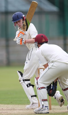 130714 - Usk Cricket Club v Newport Gwent Dragons, Charity T20 Cricket match, Usk - Junior match 