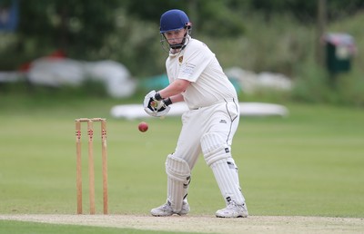 130714 - Usk Cricket Club v Newport Gwent Dragons, Charity T20 Cricket match, Usk - Junior match 