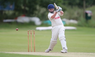 130714 - Usk Cricket Club v Newport Gwent Dragons, Charity T20 Cricket match, Usk - Junior match 