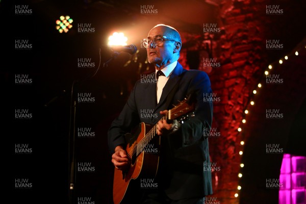 140320 - Valley Aid 2020 at The Factory Porth -  Andy Fairweather Low performs an acoustic set as part of the fund raising concert for flood victims in the valleys at The Factory Porth