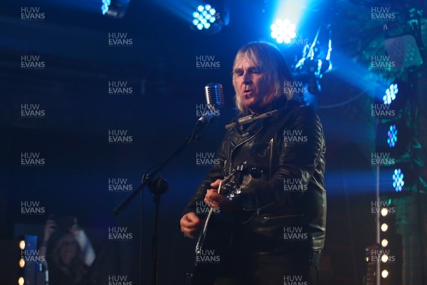 140320 - Valley Aid 2020 at The Factory Porth -  Mike Peters performs an acoustic set as part of the fund raising concert for flood victims in the valleys at The Factory Porth