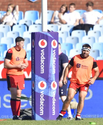 100525 - Vodacom Bulls v Cardiff Rugby - United Rugby Championship - Warmup sessions ahead of start