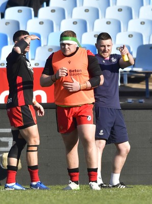 100525 - Vodacom Bulls v Cardiff Rugby - United Rugby Championship - Warmup sessions ahead of start