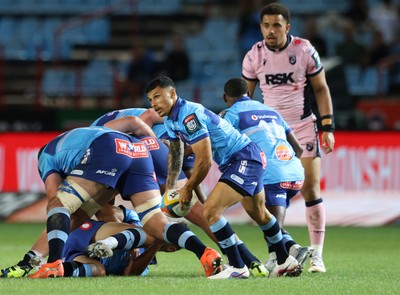 200326 - Vodacom Bulls v Cardiff Rugby - United Rugby Championship - Embrose Papier of Vodacom Bulls in action