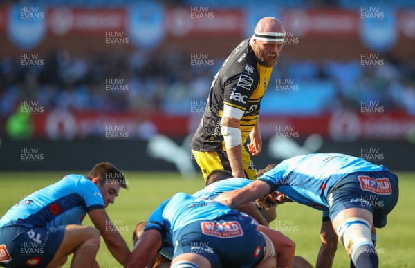 170525 - Vodacom Bulls v Dragons RFC - United Rugby Championship - Joe Davies of Dragons 
