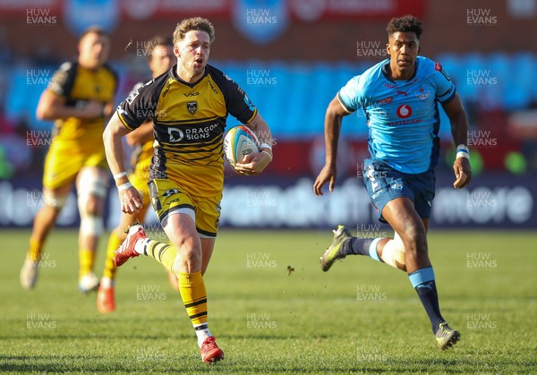 170525 - Vodacom Bulls v Dragons RFC - United Rugby Championship - Angus O'Brien of Dragons 