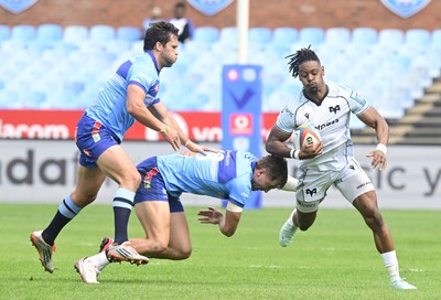 270925 - Vodacom Bulls v Ospreys, United Rugby Championship - Dan Kasende of Ospreys 