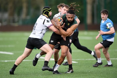 270225 - New Ospreys Signing Waisea Nayacalevu during training 