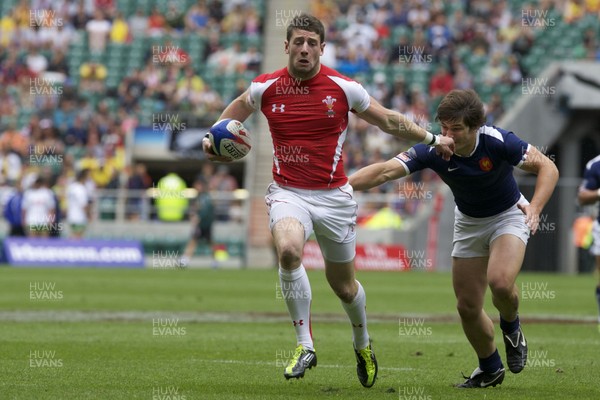 22.05.11 Wales v France, Twickenham Sevens ... Alex Cuthbert during the game. 