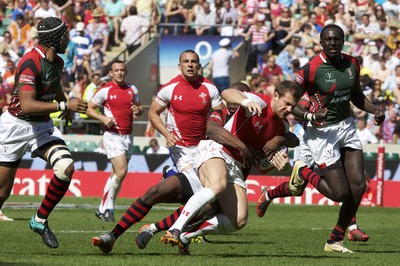 21.05.11 Wales v Kenya, Twickenham Sevens ... Ifan Evans. 