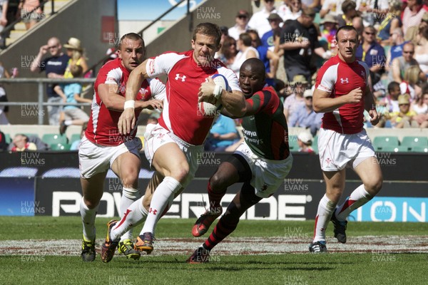 21.05.11 Wales v Kenya, Twickenham Sevens ... Ifan Evans. 