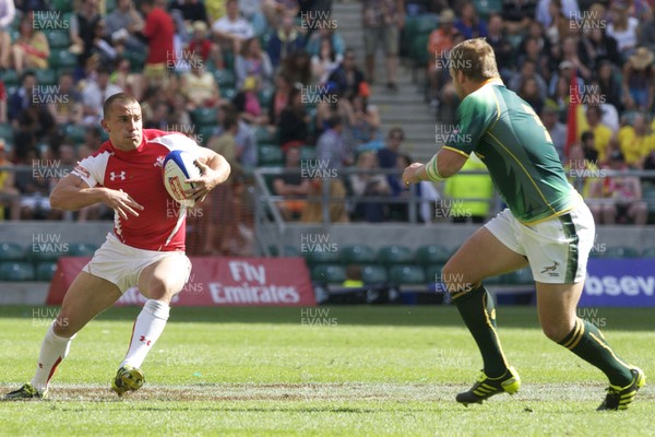 22.05.11 Wales v South Africa, Twickenham Sevens ... Nicky Griffiths. 