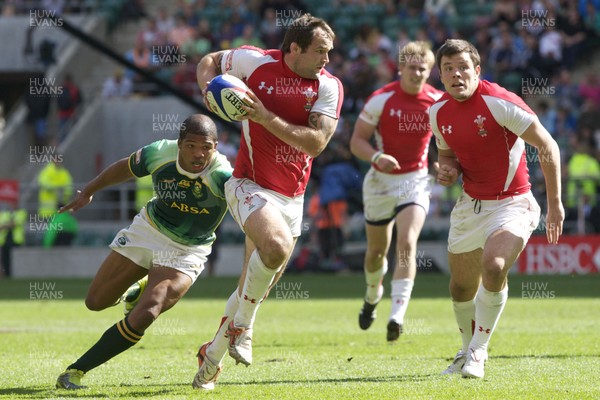 22.05.11 Wales v South Africa, Twickenham Sevens ... Rhys Shellard. 